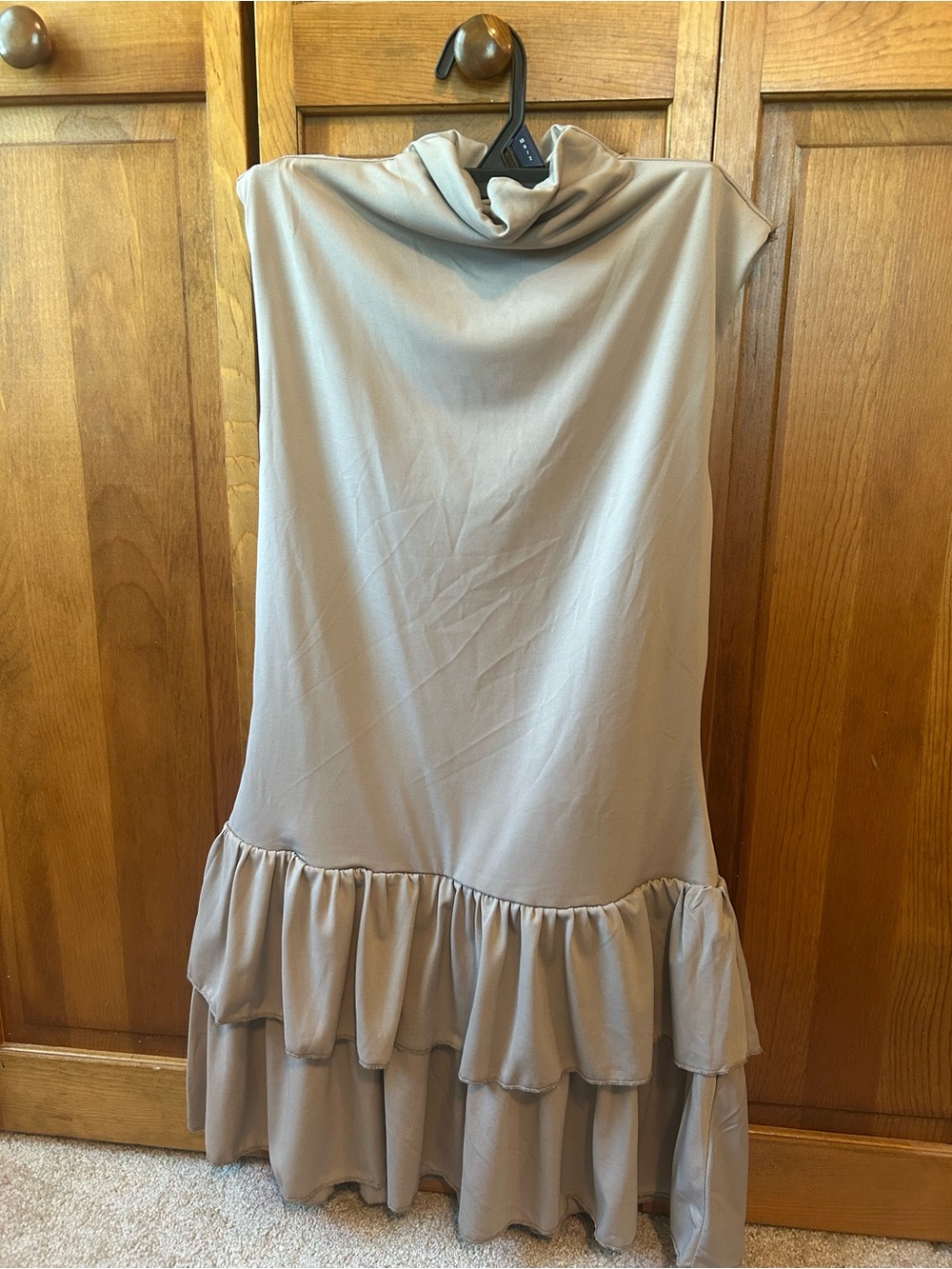 wild fable Sleeveless Cowl Neck Dress - Taupe
